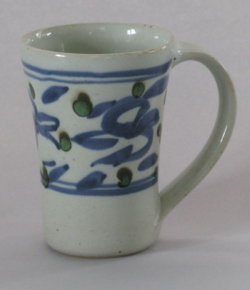 mug with flower